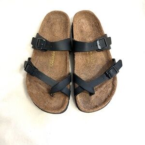 😎🌻 - Birkenstock MAYARI $ 75 - Size 36 /US 5-5.5 Colour Black.  # 13